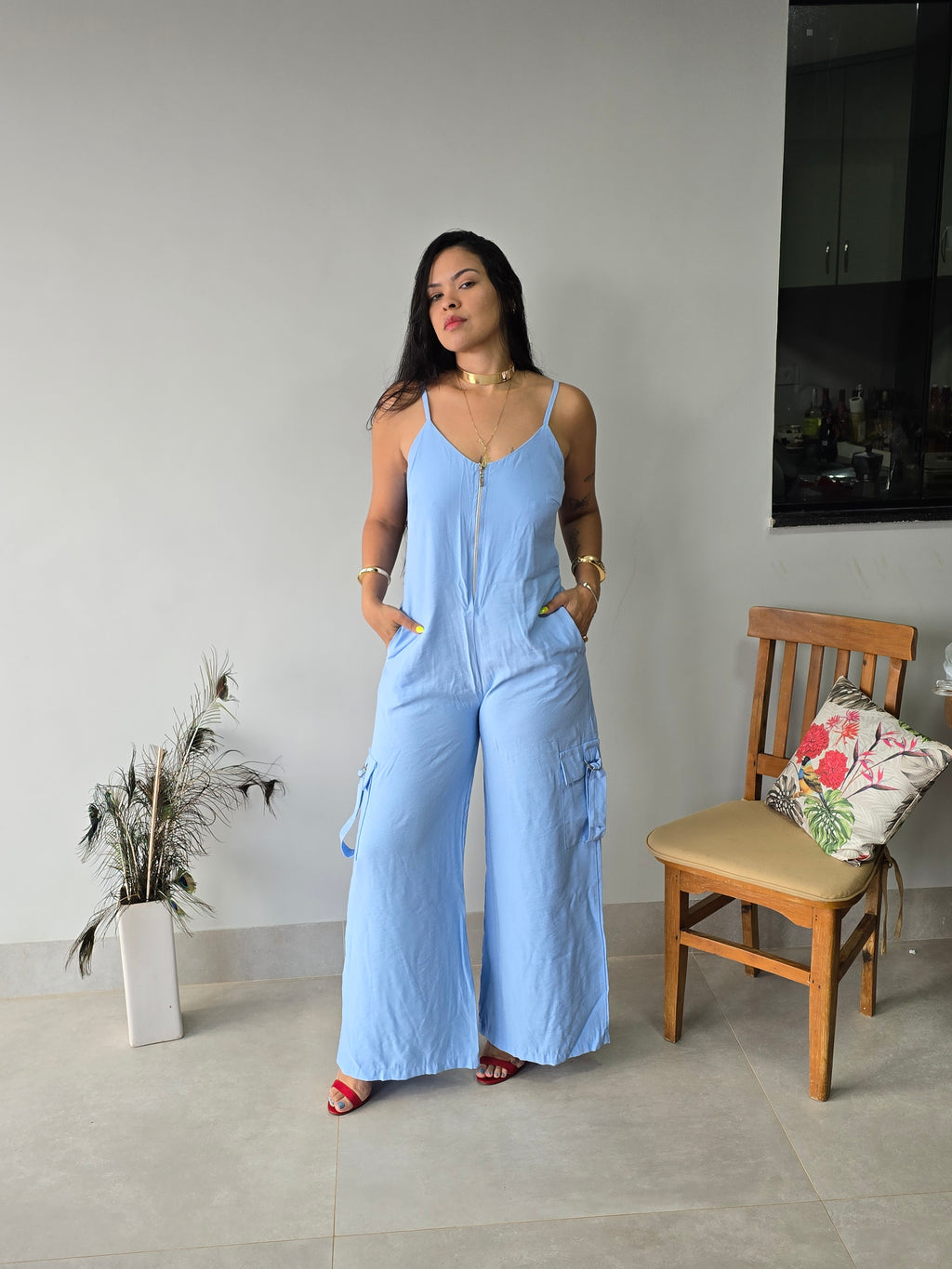 Macacão Candy Color Comfort – Leve, Chic e Perfeito Para o Verão