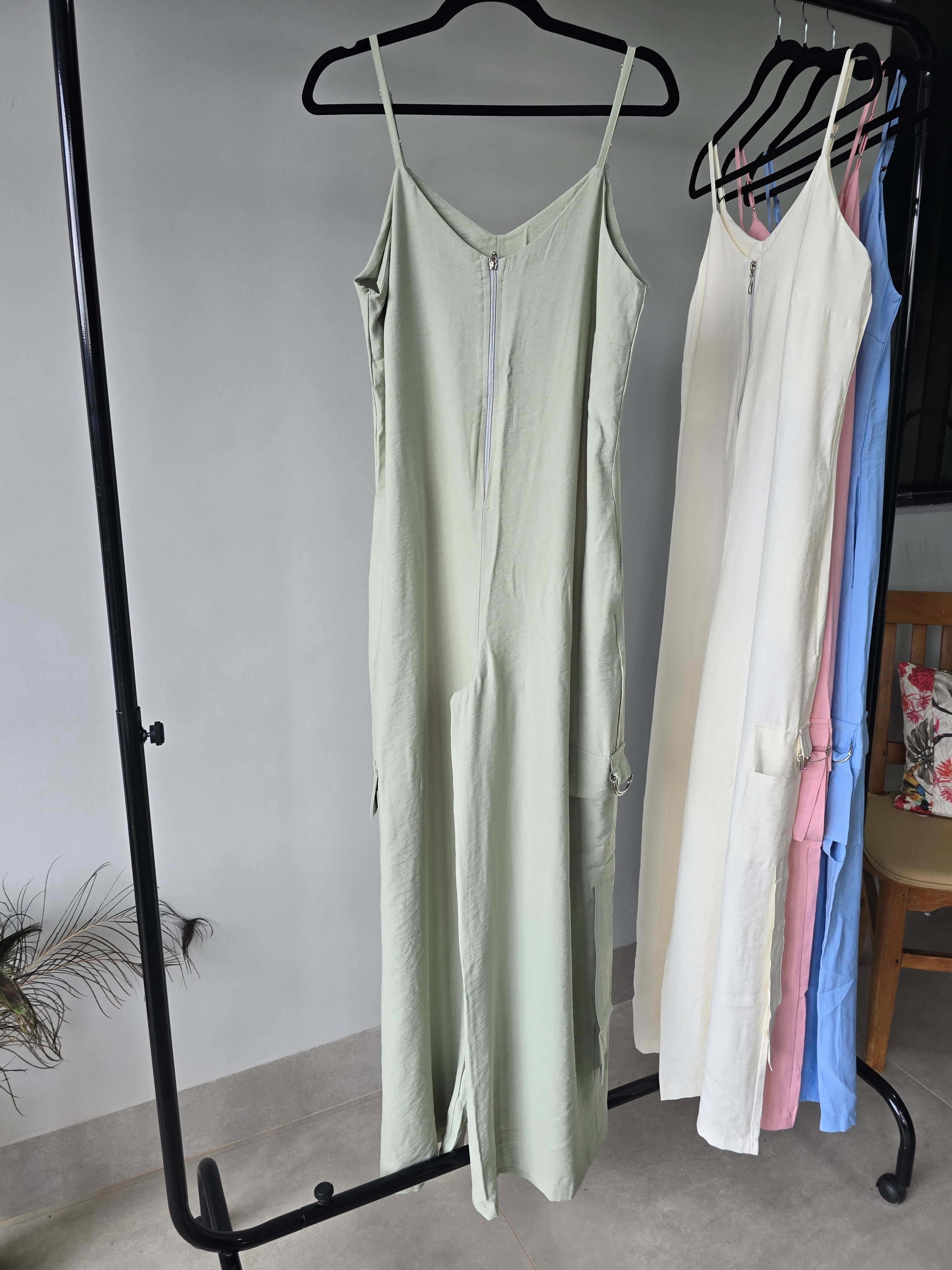 Macacão Candy Color Comfort – Leve, Chic e Perfeito Para o Verão