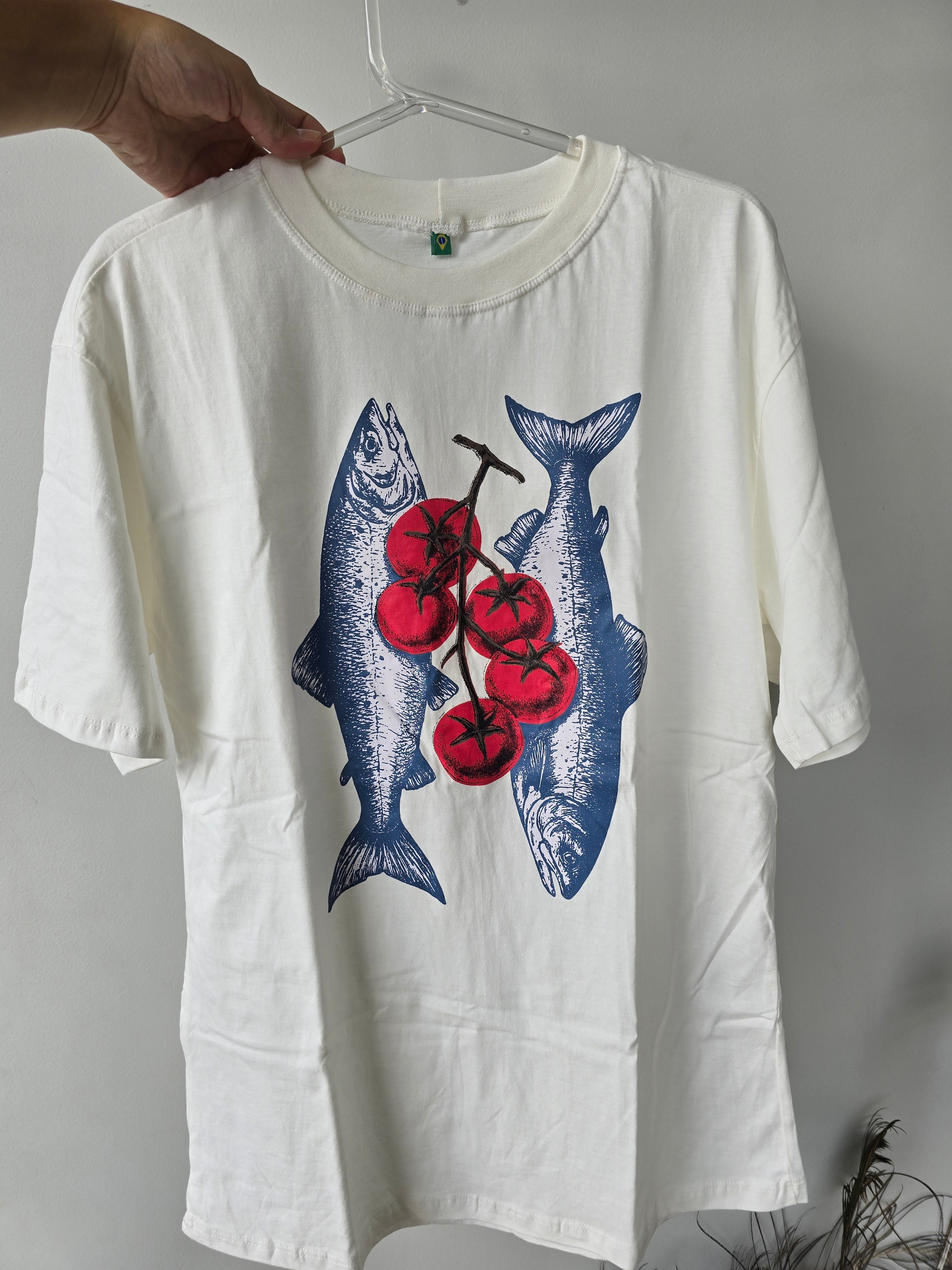 Camiseta moda europeia