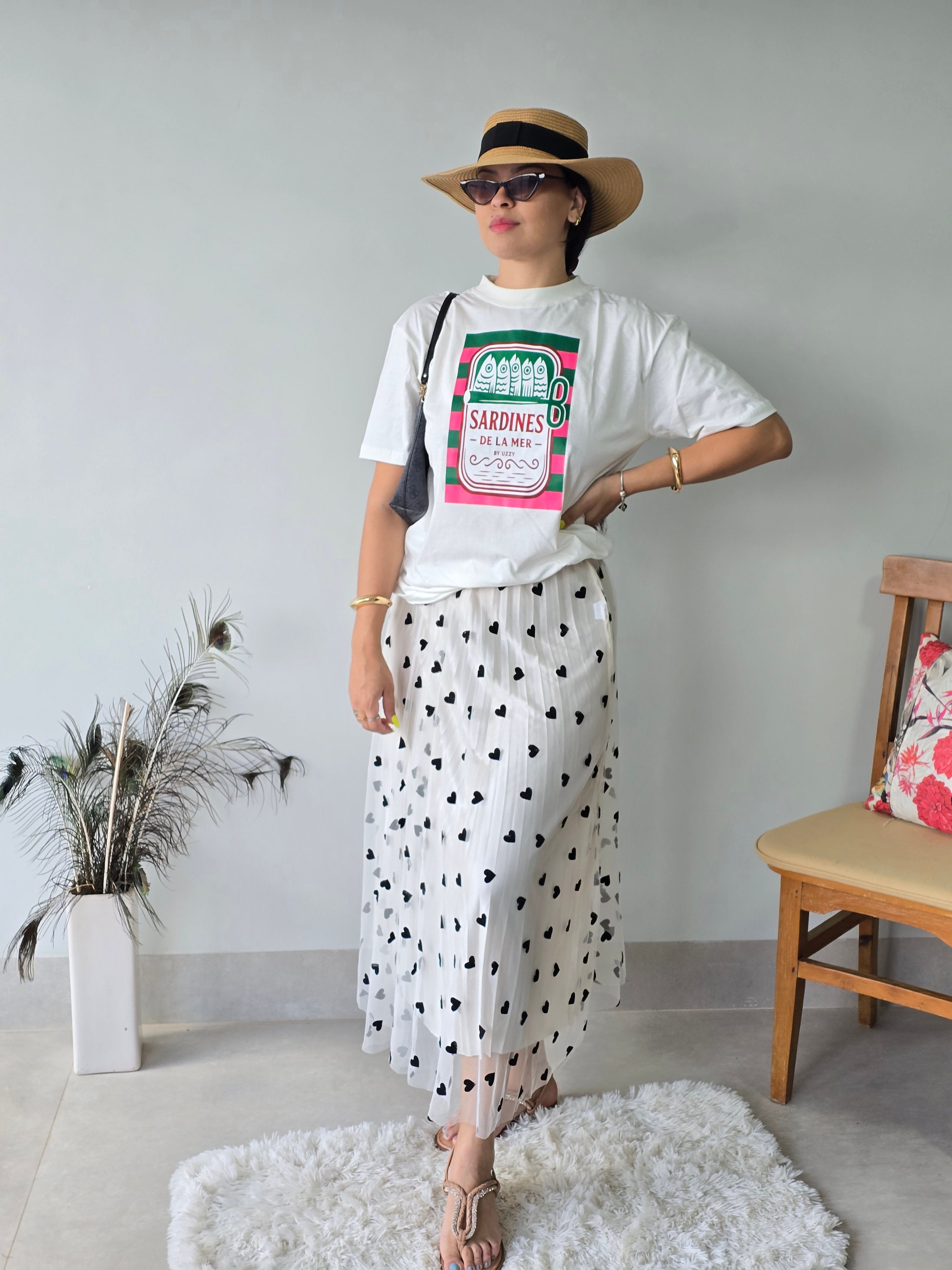 Camiseta moda europeia